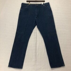 Wrangler Jeans Relaxed Fit‎ Denim Pants Classic Blue Men's Size 42x34